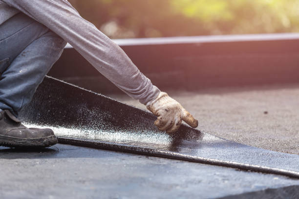 Professional Crawl Space Encapsulation technician working in Harmans, MD